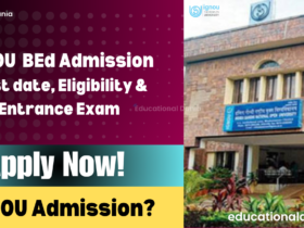 IGNOU BEd Admission