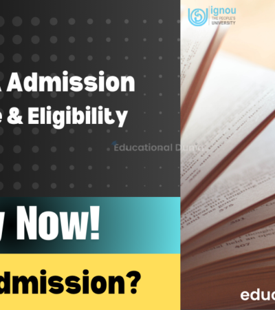 IGNOU MA Admission