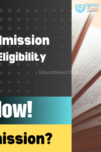 IGNOU MA Admission