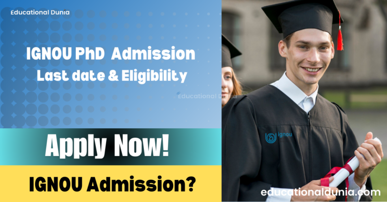 IGNOU PhD Admission