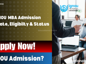 IGNOU MBA Admission