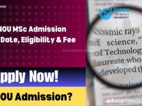 IGNOU MSc Admission