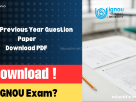 IGNOU Previous Year Question Paper