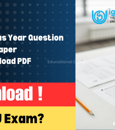 IGNOU Previous Year Question Paper