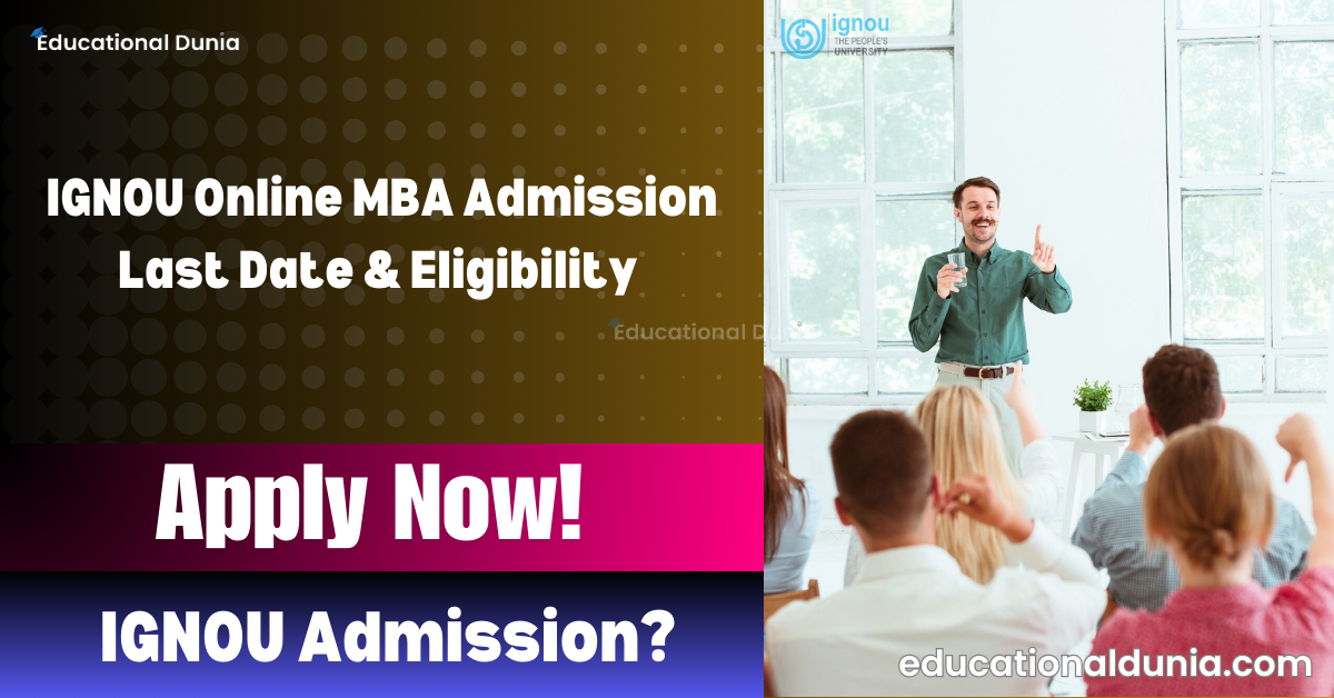 IGNOU Online MBA Admission