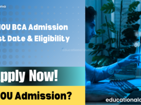 IGNOU BCA Admission