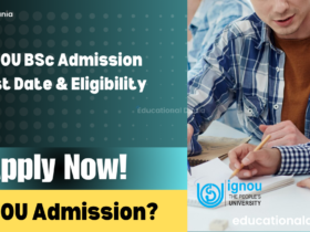 IGNOU BSc Admission