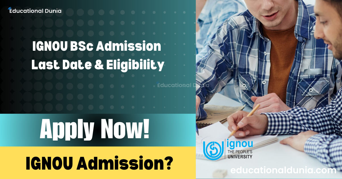 IGNOU BSc Admission