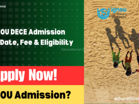 IGNOU DECE Admission