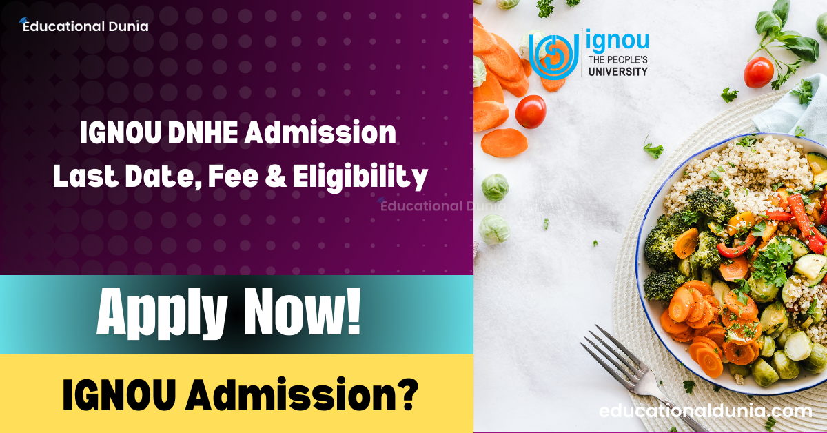 IGNOU DNHE Admission