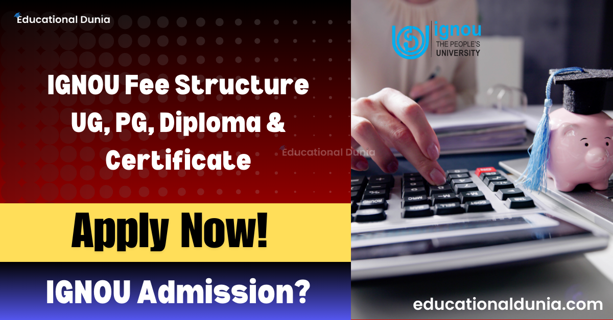 IGNOU Fee Structure