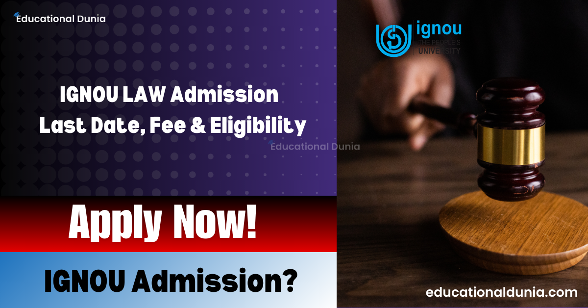 IGNOU LAW Admission