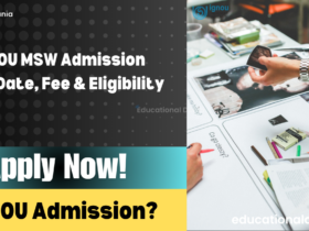 IGNOU MSW Admission