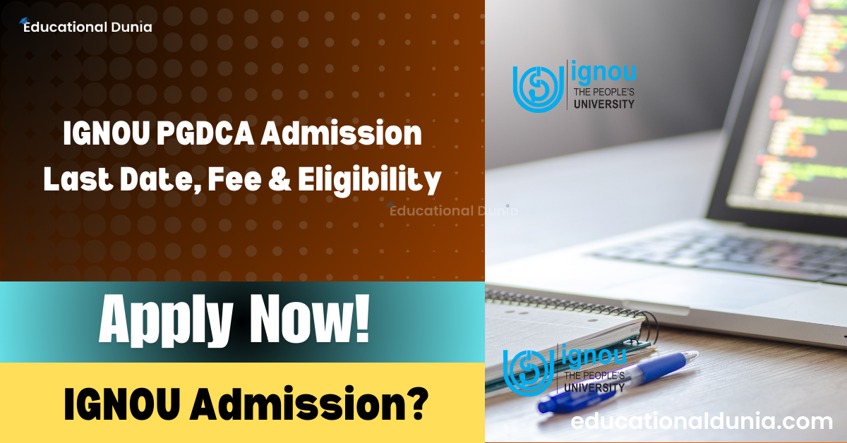 IGNOU PGDCA Admission