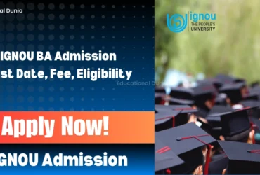 IGNOU BA Admission