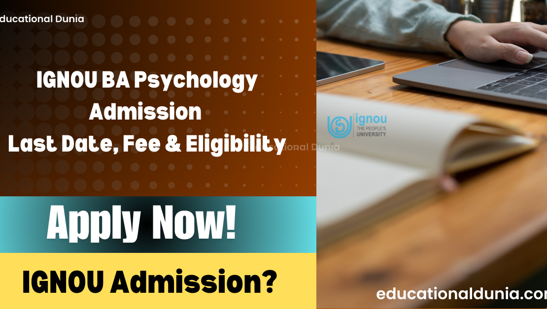 IGNOU BA Psychology Admission