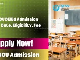 IGNOU DElEd Admission