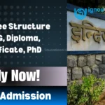 IGNOU Fee Structure