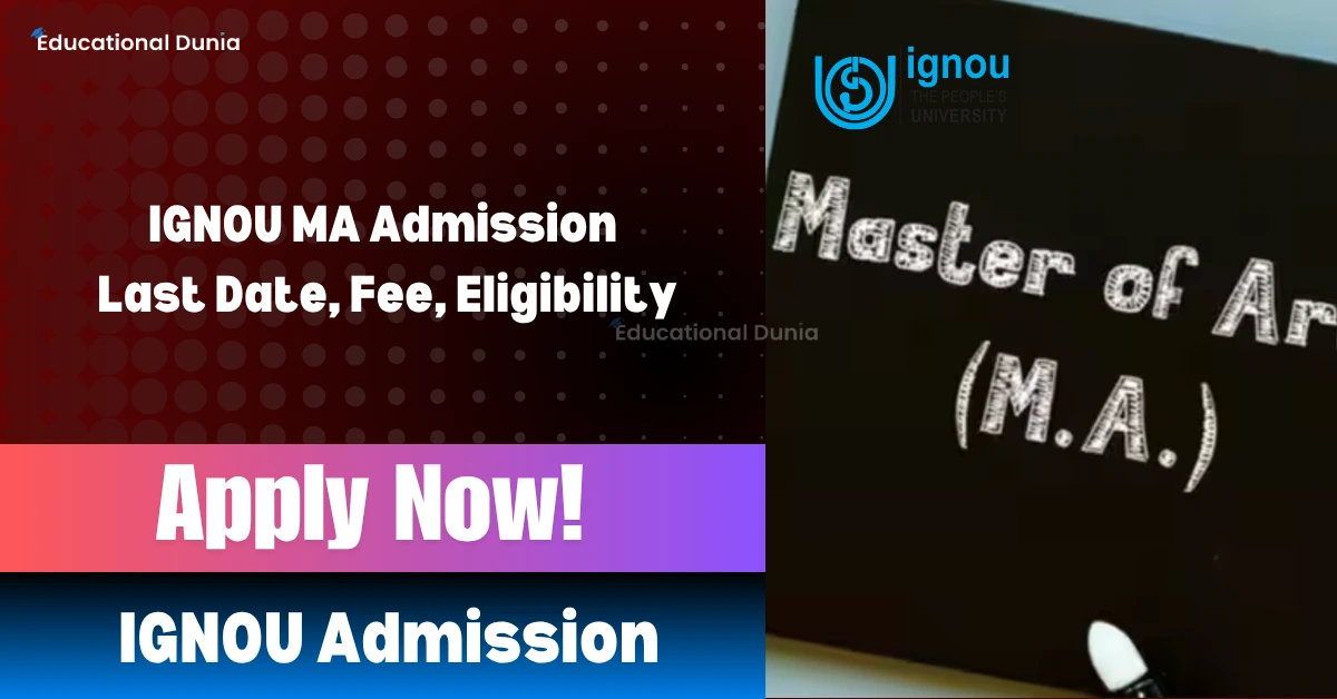 IGNOU MA Admission