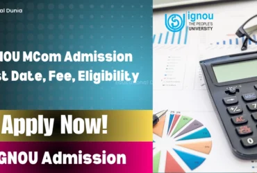 IGNOU MCom Admission