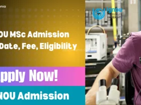 IGNOU MSc Admission