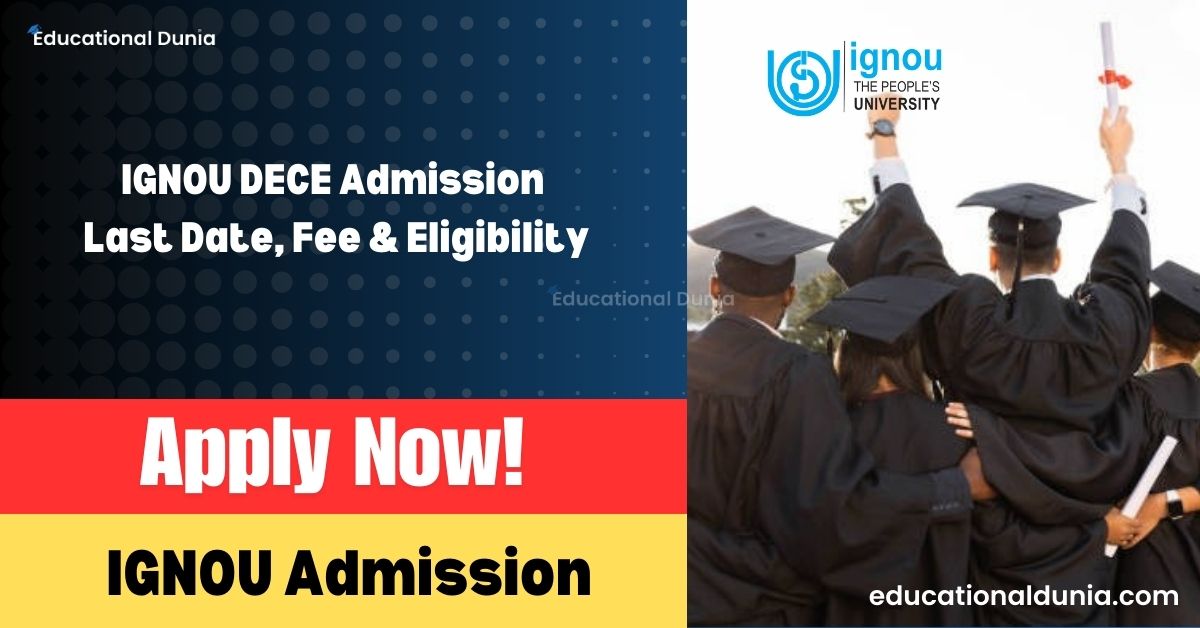 IGNOU DECE Admission