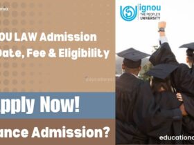IGNOU LAW Admission