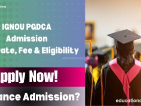 IGNOU PGDCA Admission